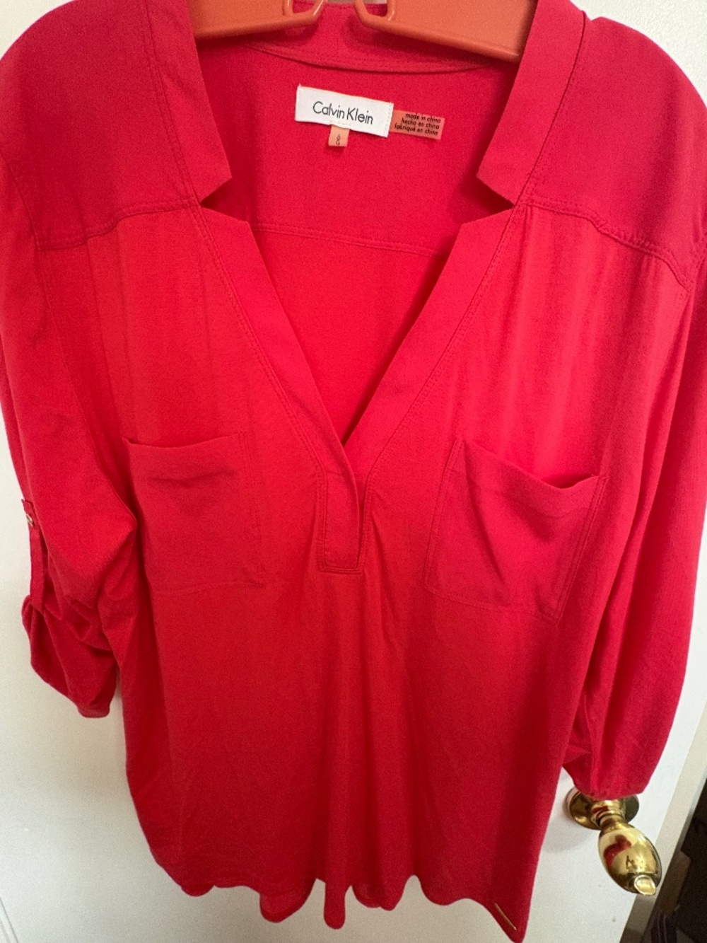 Rayon/spandex Top